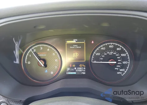 2022 Subaru Forester Sport z USA, uszkodzony, nr VIN JF2SKAJC8NH450751